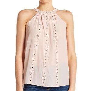 Ramy Brook Collie Tank Top Blush Pink Small